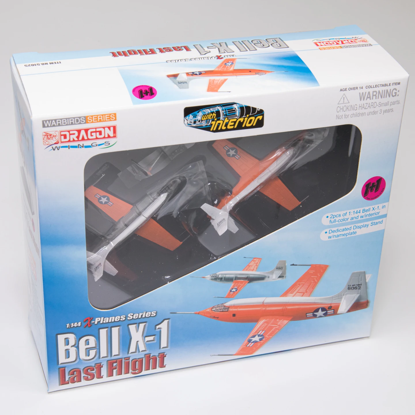 

Dragon 1:144 Scale X-1 American Supersonic Aircraft Model Diecast Alloy Classics Nostalgia Toys Souvenir Gifts Static Display