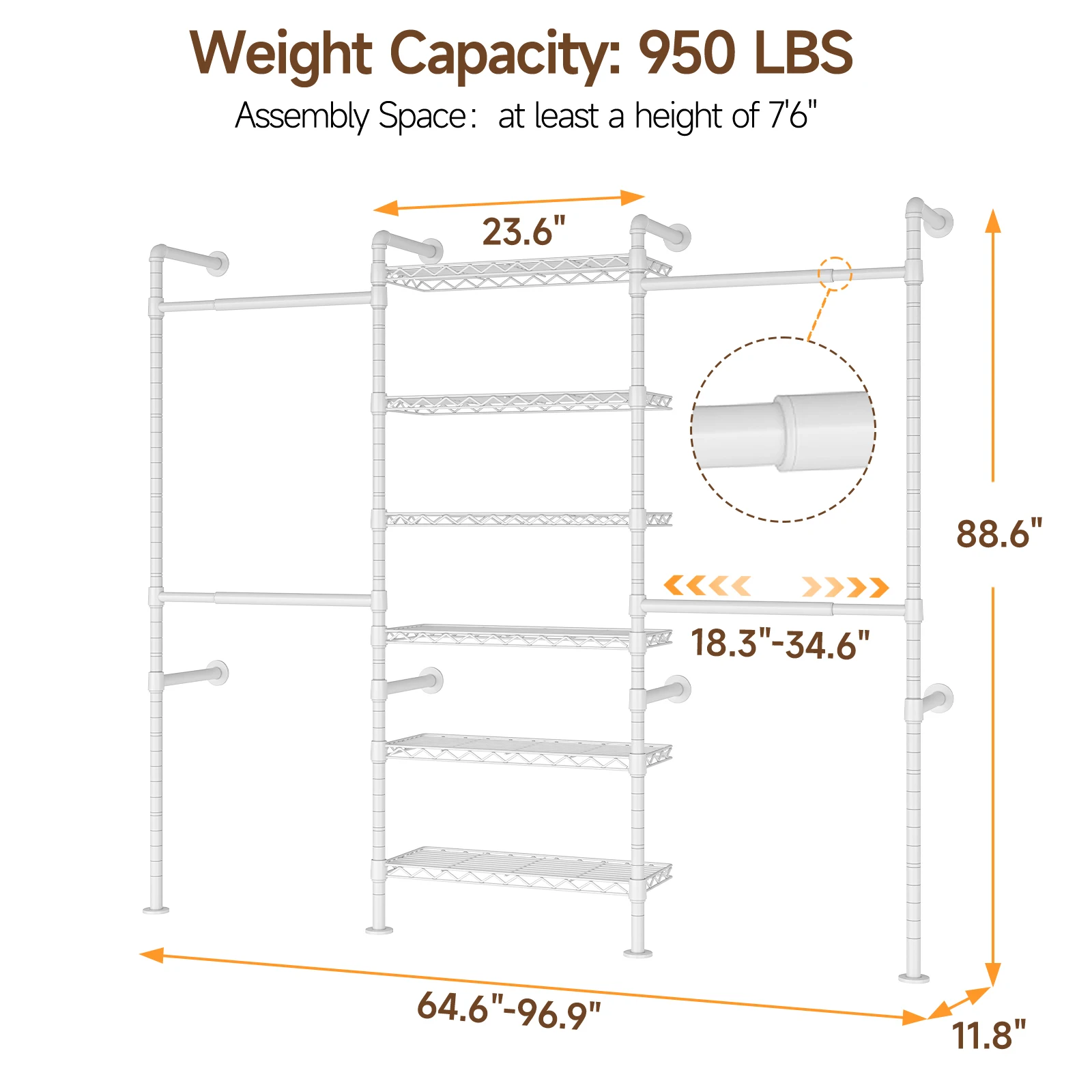 Thumbnail 4 - #19 Popular Modular Closet Systems Choices