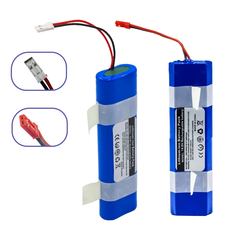 14.8V Battery 2600mAh 3200mAh Lithium Battery for ilife V5 V5s V50 V3 plus v3s pro Robot Vacuum Cleaner Replace Battery ilife