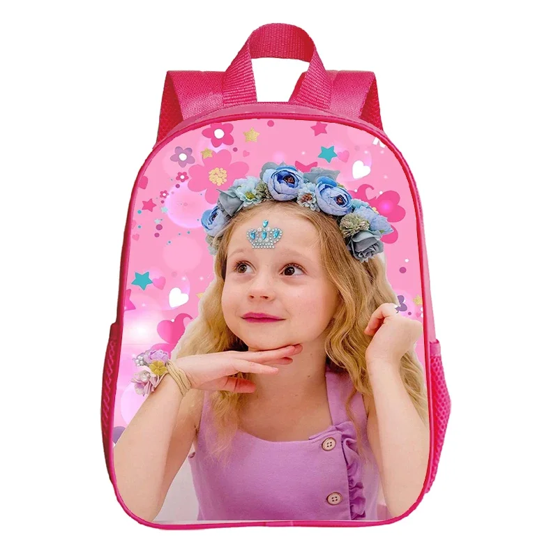 Kawaii Girl Like Nastya Backpack for Preschool Girls Kids Kindergarten School Bag Toddler Pink Bookbag back to school gift bag