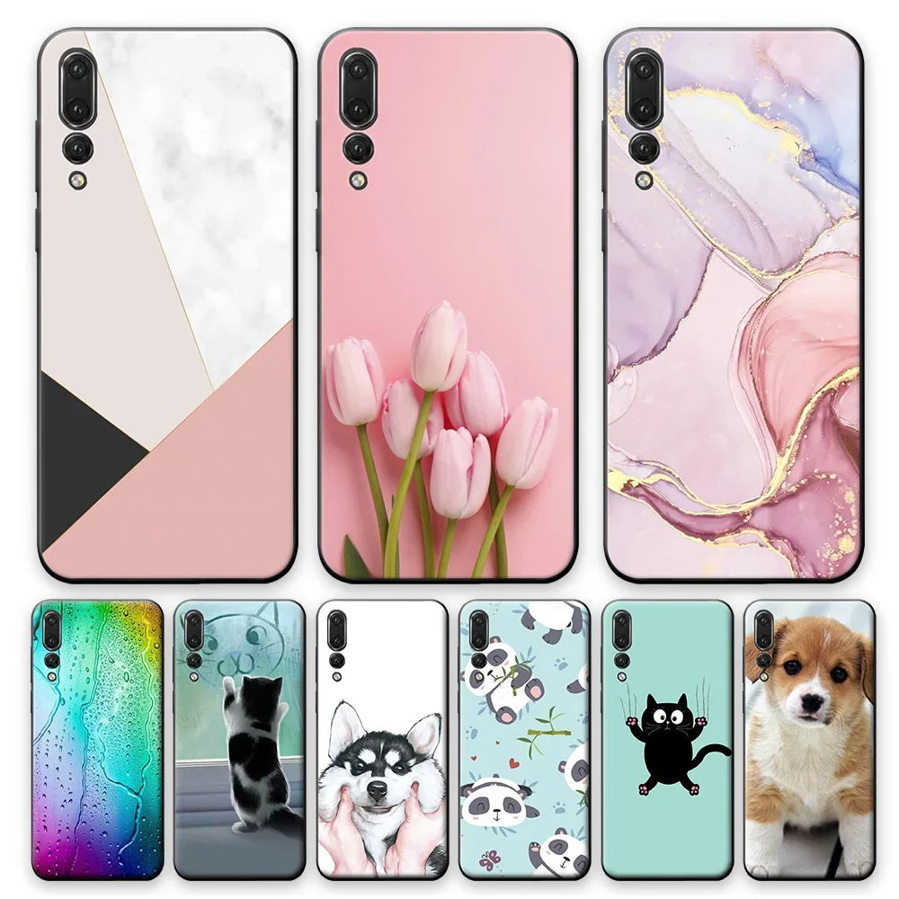 For Huawei P20 Pro Case Matte Cover on P20 Pro Cool Fashion Phone Case For Huawei P20 Pro Soft Silicone Case For Huawei P20 Pro