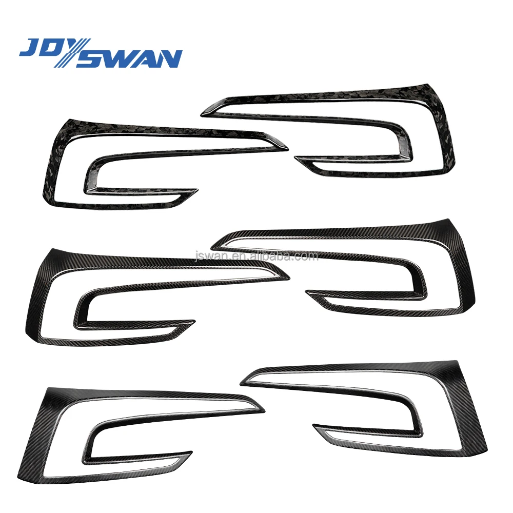 

2Pcs Carbon Fiber Tail Light Cover for Teslal Model 3 Highland (2024+)