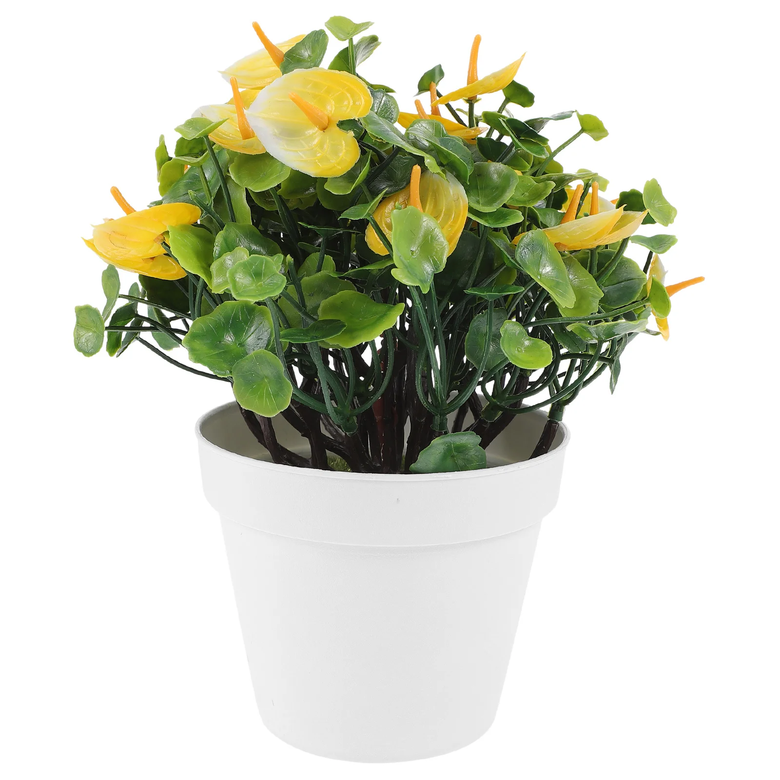 

Simulated Bonsai Artificial Potted Plant Decor Realistic Fake Small Plant for Home Office Table Centerpiece Decoration