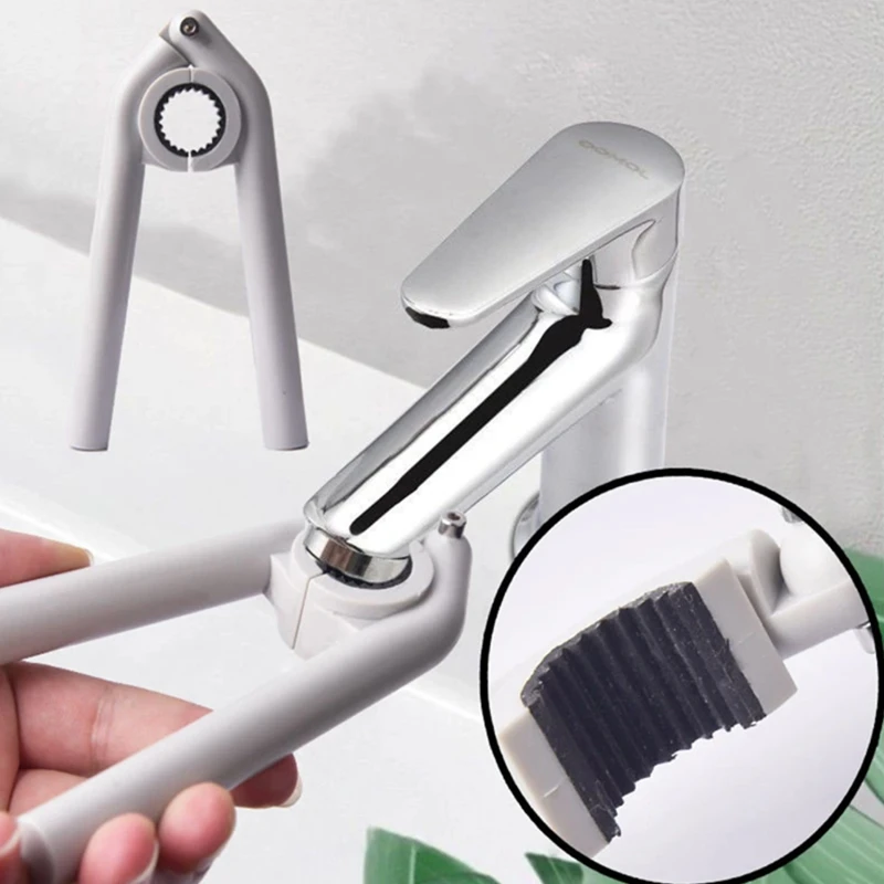 Faucet Anti Slip Foaming Device Disassembly Household Tools Bathroom Anti Slip Loosening Device Tightening Faucet Metal Wrench