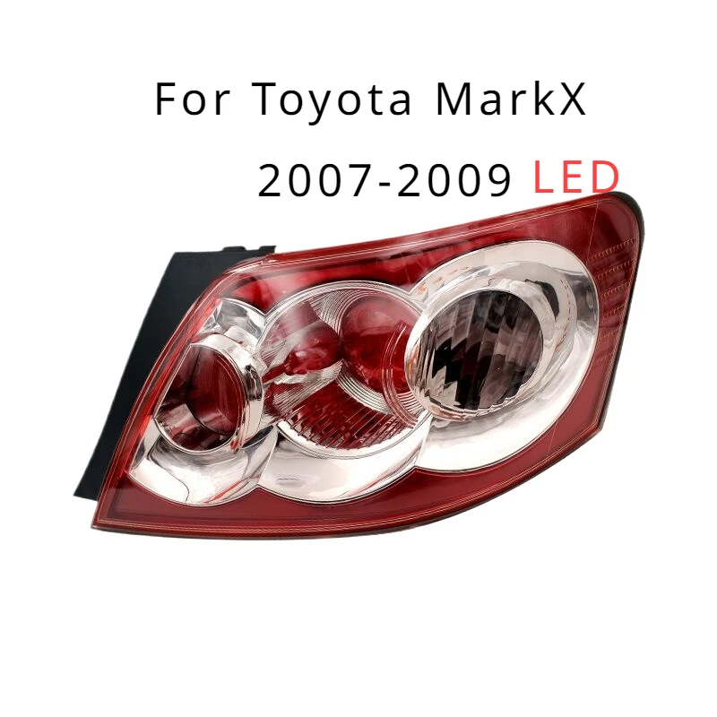 Car Accessories For Toyota MarkX 2007 2008 2009  LED Tail Light Assembly Brakel lamp Parking Lights Stop Lights Rear lamp