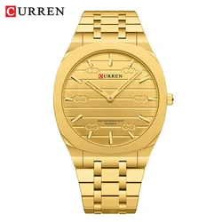 Cuurren 8444 Men's Watch Business Steel Band Quartz Watch Casual Men's Watch