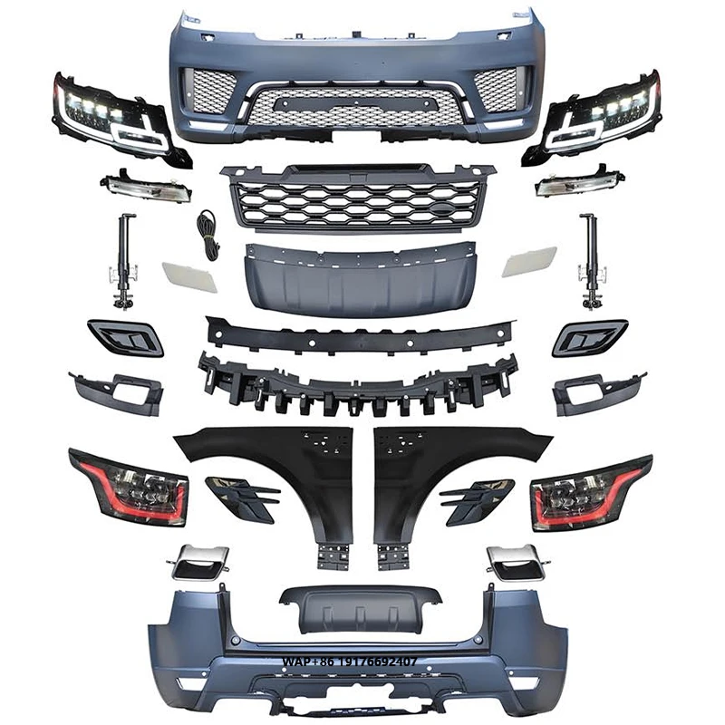 

For 2022 OEM Original Model Surround Car Bumpers Upgrade for Range Rover Sport 2014-2017