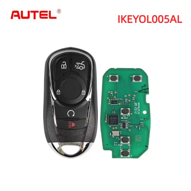 

1PCS Autel IKEYOL005AL OL005AL Universal Smart Remote Key 5 Buttons for Buick For Autel Smart Key For KM100 IM508 IM608 KM100E