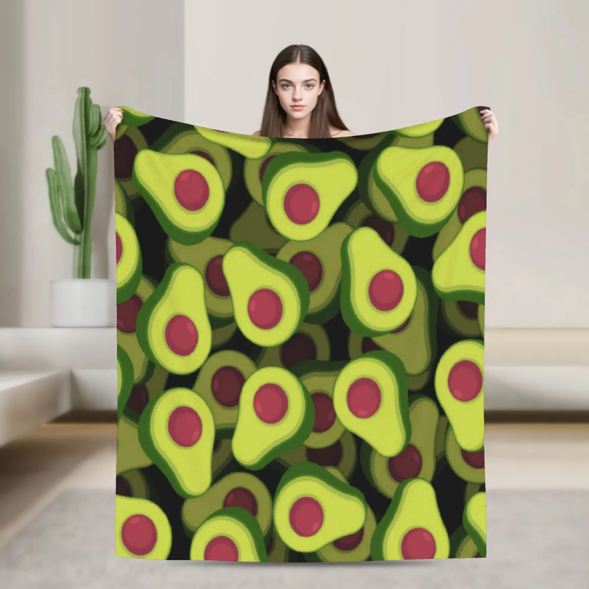 Cute Fruit Vegetable Blanket Quality Warm Soft  Throw Blanket Winter Child Outdoor Fashion Bedspread