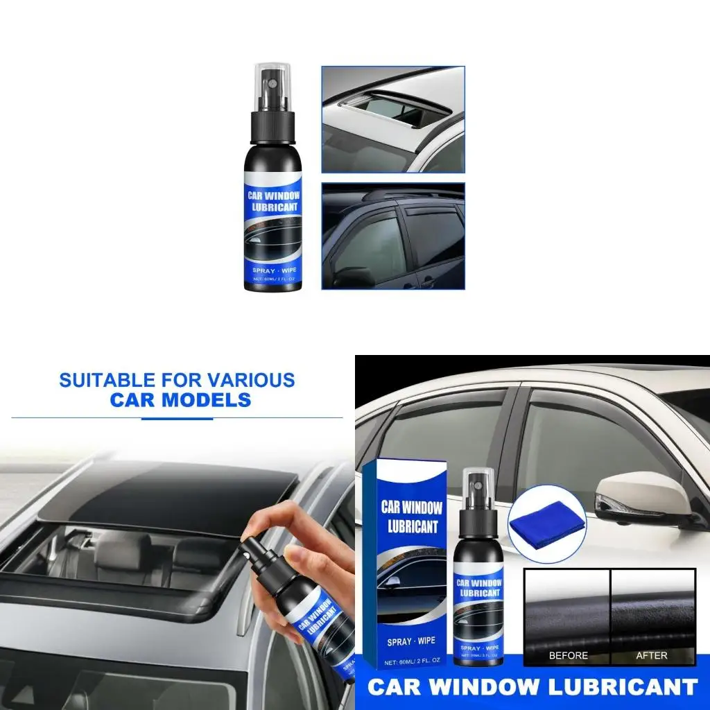 

Смазочные материалы для окон автомобиля, полоски, смягчающее средство для уплотнений ремня с тканью, 60 мл, средство для подъема