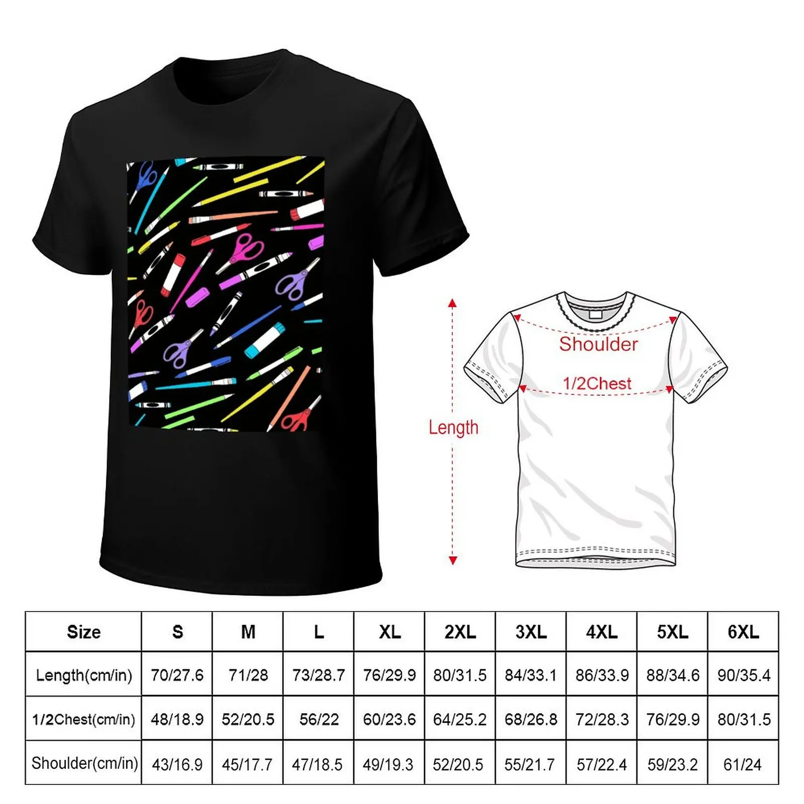 Magic Scrap T-Shirt korean fashion customs design your own graphic tee shirt plain mens graphic t-shirts big and tall