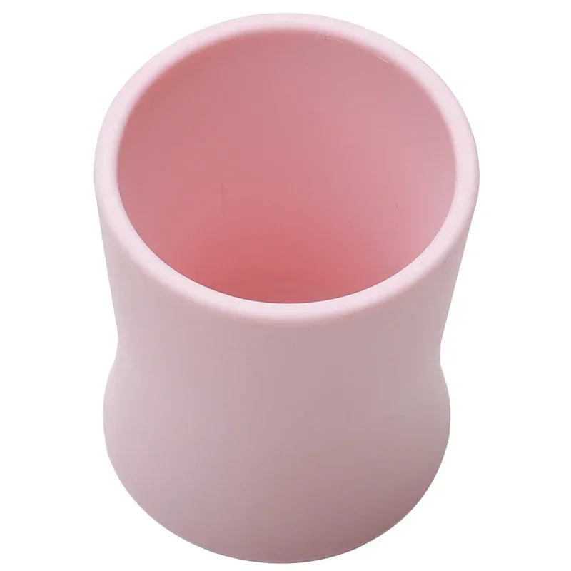 JWX-taza de silicona no tóxica para alimentación de niños pequeños, vaso de agua irrompible para entrenamiento, ecológico, superventas