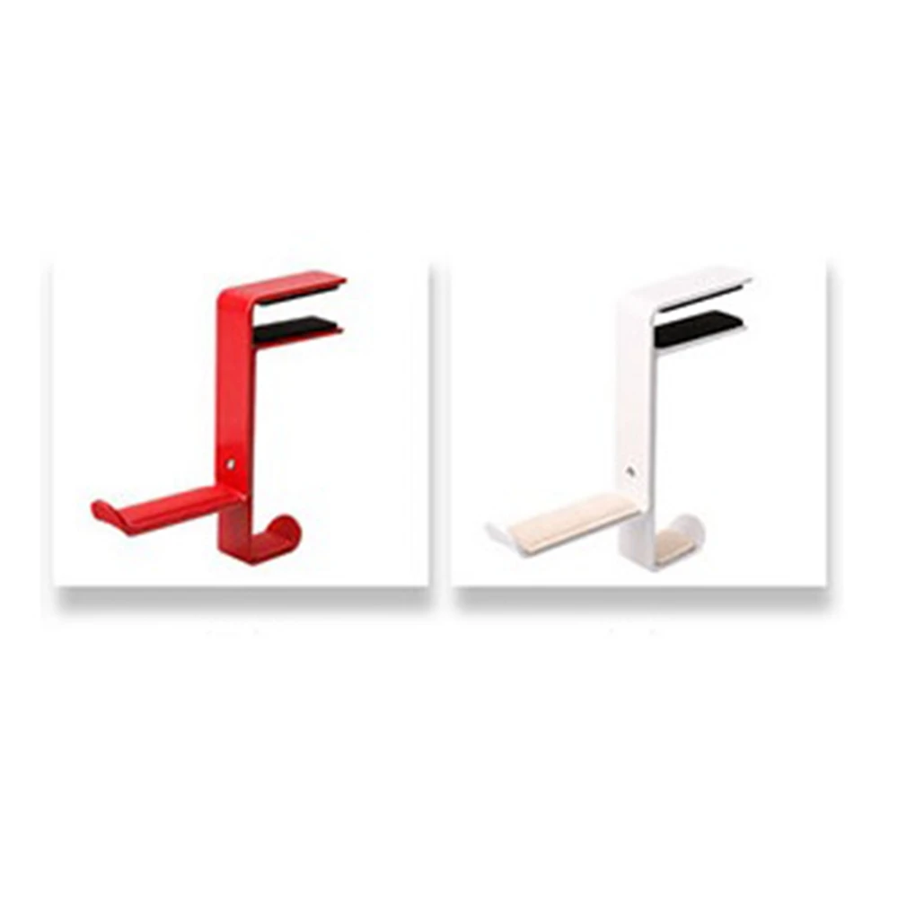 Headphone Stand Universal Office Hanger for Desktop Installation Game Headset Stand Stand Display Stand Space Red