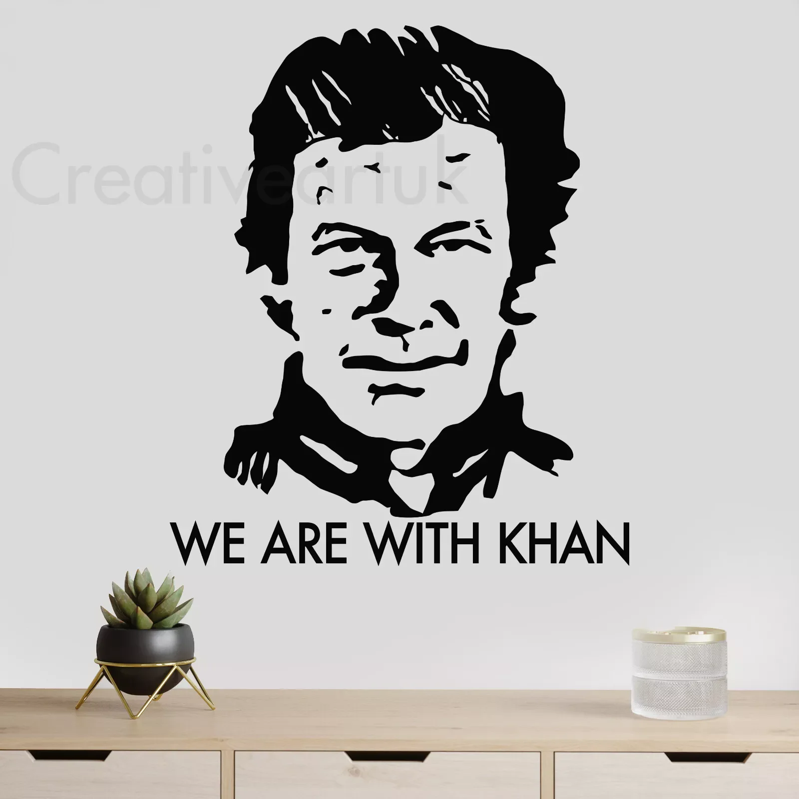 Imran Khan   Wall Sticker Decal Decor Vinyl Art Poster  removeable  self-adhesive