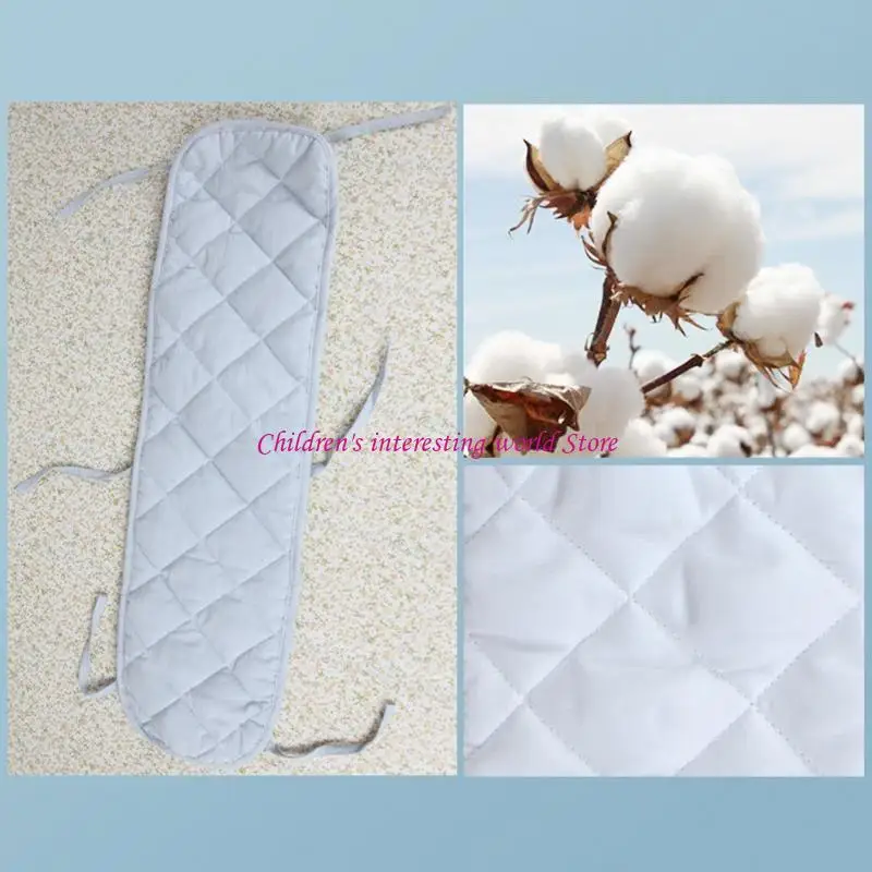 Culla da 2 pezzi per avvolgimento protezione bordo baby anti-morso a colori solidi a colore recinzione guardrail coperchio