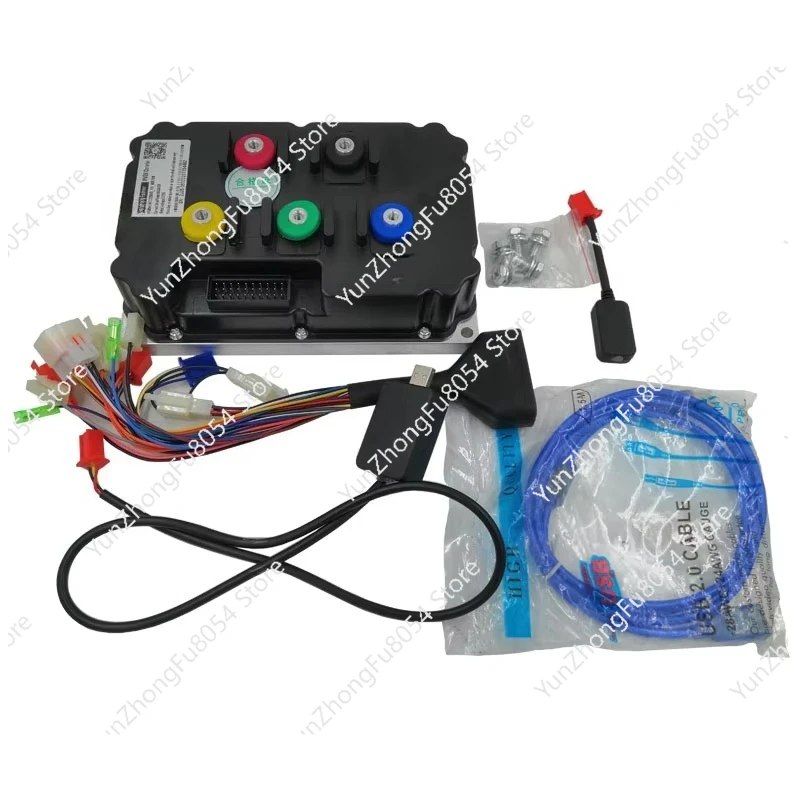 

8000W Electric Scooter Motorcycle Controller with Regenerative Braking FOC Sinewave ND72850