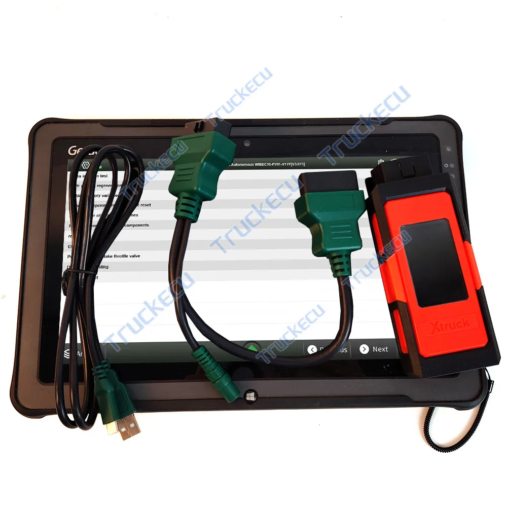 

X005 Plus F110 Tablet DPF Regeneration Data Read Truck Diagnostic Tool for SHACMAN WEICHAI SINOTRUK CNHTC Howo DongFeng FAW