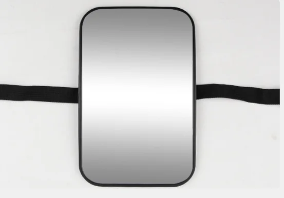 Shatterproof Baby Car Rear View Mirror Wide Crystal Clear Safety Mirror for Rear-Facing Infant
