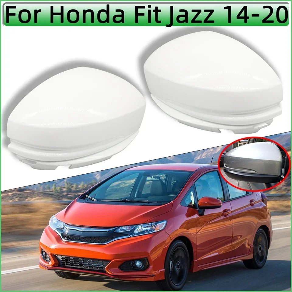Pasuje do Honda Fit Jazz GK5 2014 2015 2016 2017 2018 2019 2020 Lusterko wsteczne Osłona lusterka skrzydłowego Wysokiej jakości malowana