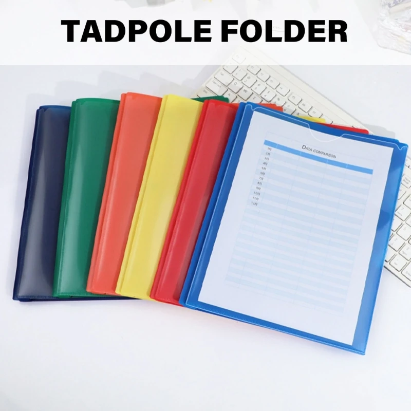 10Pcs Two Pocket Folders with Business Card Holder, Two Pocket Folders With 3 Prong, Letter Size Paper Folder For Office