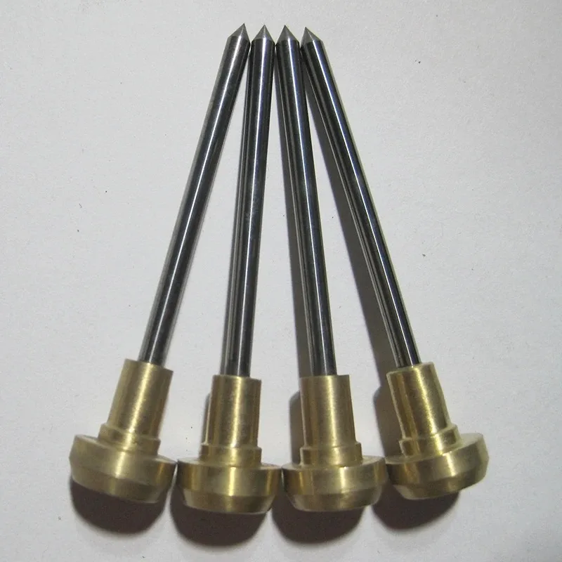 Carbide Tip Marking Needle for Pneumatic Engraving Machine, Replacement Tool for Metal Nameplate Marking