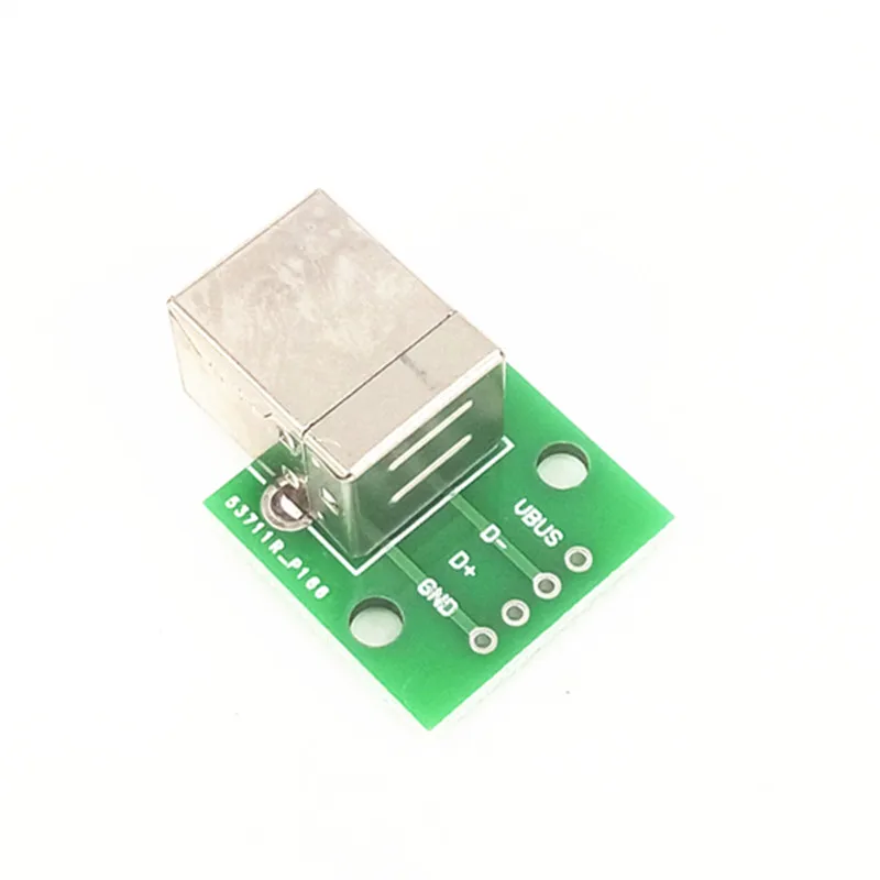 USB-05 USB To DIP Adapter Board Female Head In Line B Type Square Interface Printer Connects Data Line
