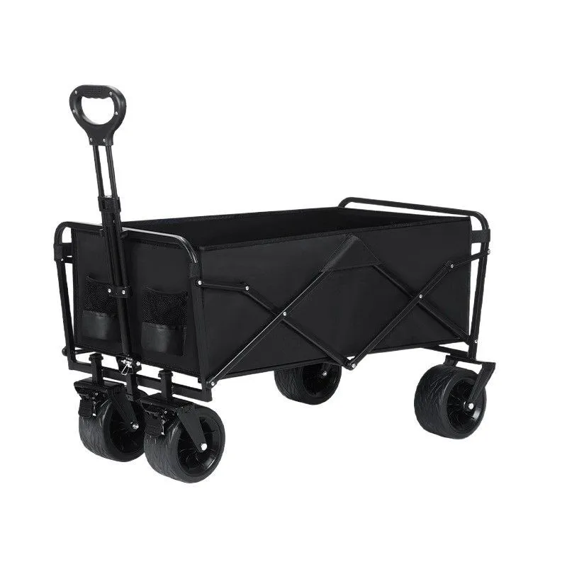 

Outdoor camping trolley Children's reclining camper set up a stall Folding trolley plus lifting table Gathering camper