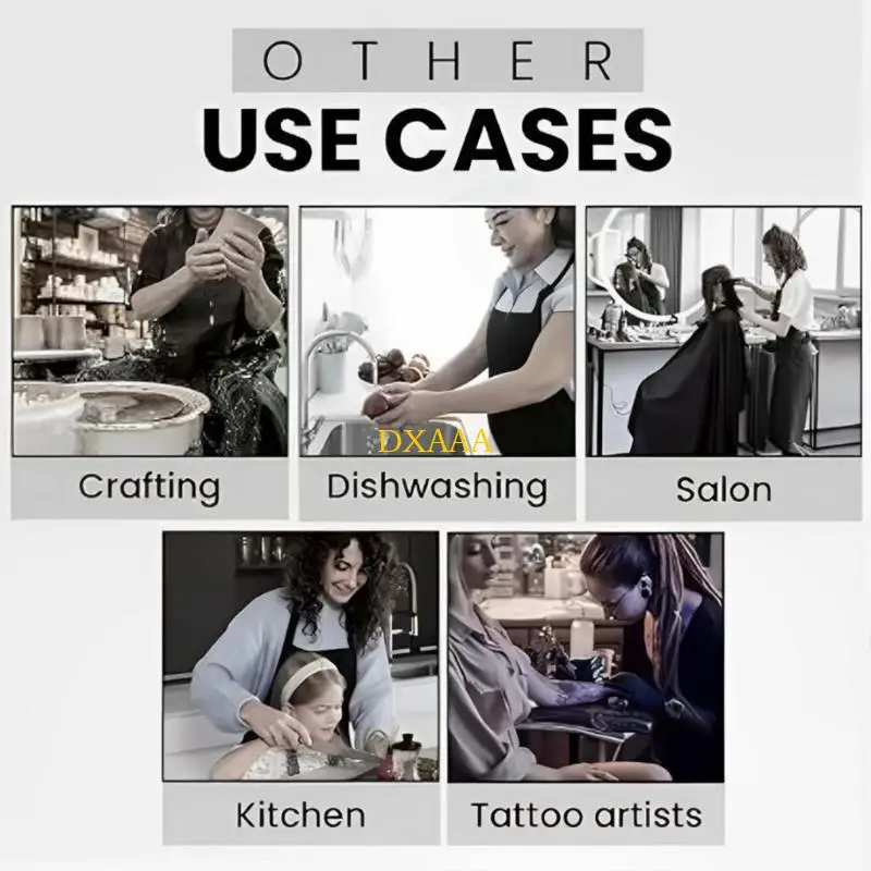 dxaa polyester spron للرجال نساء ساحة مقاومة للماء للعجلات الخزفية رمي الخشب اللوحة الفنية نحت الجلود