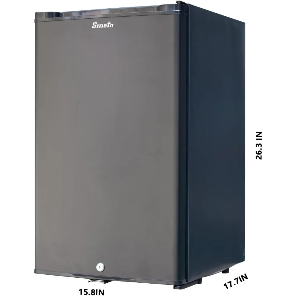 Frigorifero Camper Frigo Semi Camion Frigorifero Mini Commerciale DC Car 110V 1.6 Cu.Ft Frigorifero compatto con Rev