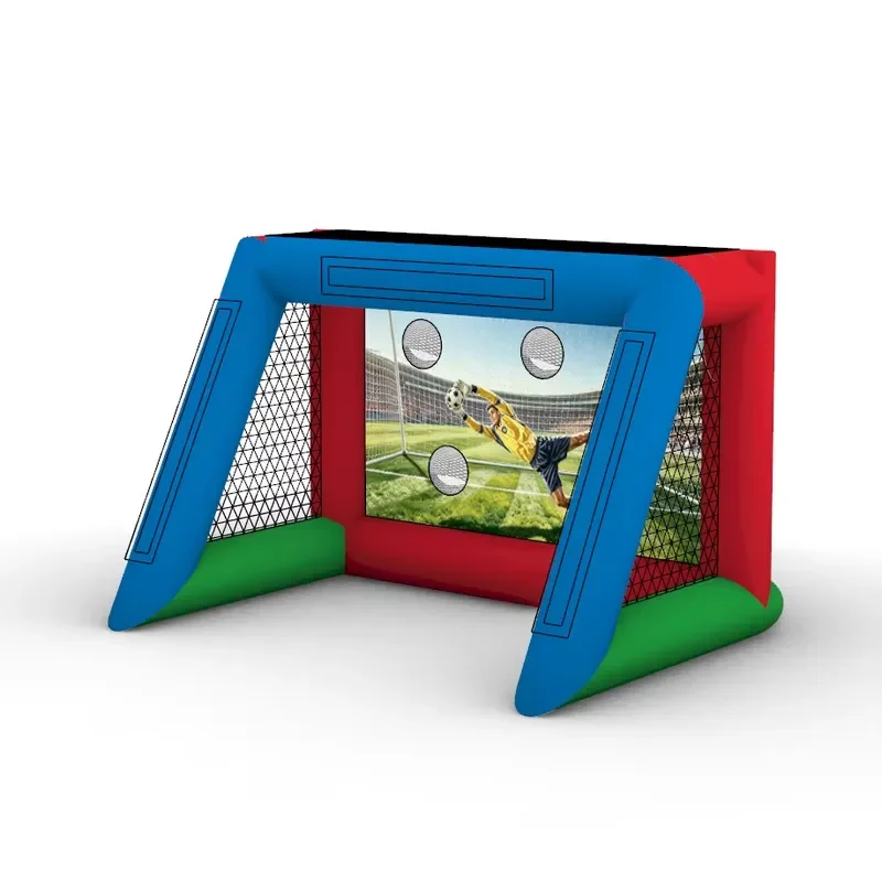 M12 inflatable football gate, inflatable football match utensils