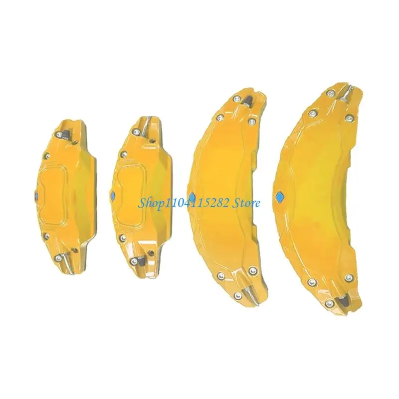 

Heat Resistant Aluminum Brake Caliper Protector Secure Installation for Vehicle