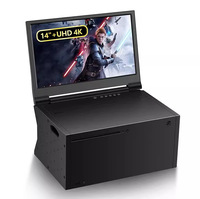 G-STORY 14‘’ Portable Monitor for Xbox Series X 4K Portable Gaming Monitor IPS Screen for Xbox Series X Freesync Game Mode
