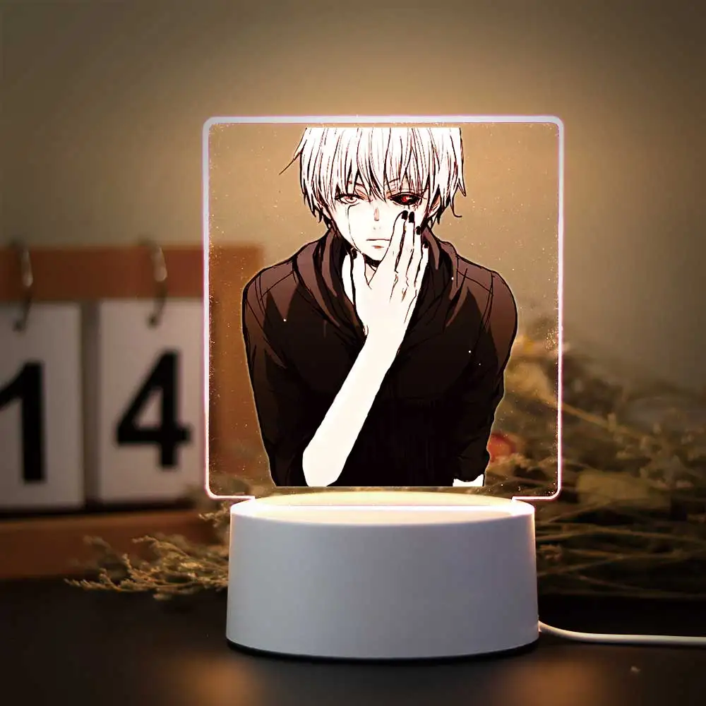 1 Pc Cool Moderne Anime Personages 3d Led Voor Huisdecoratie