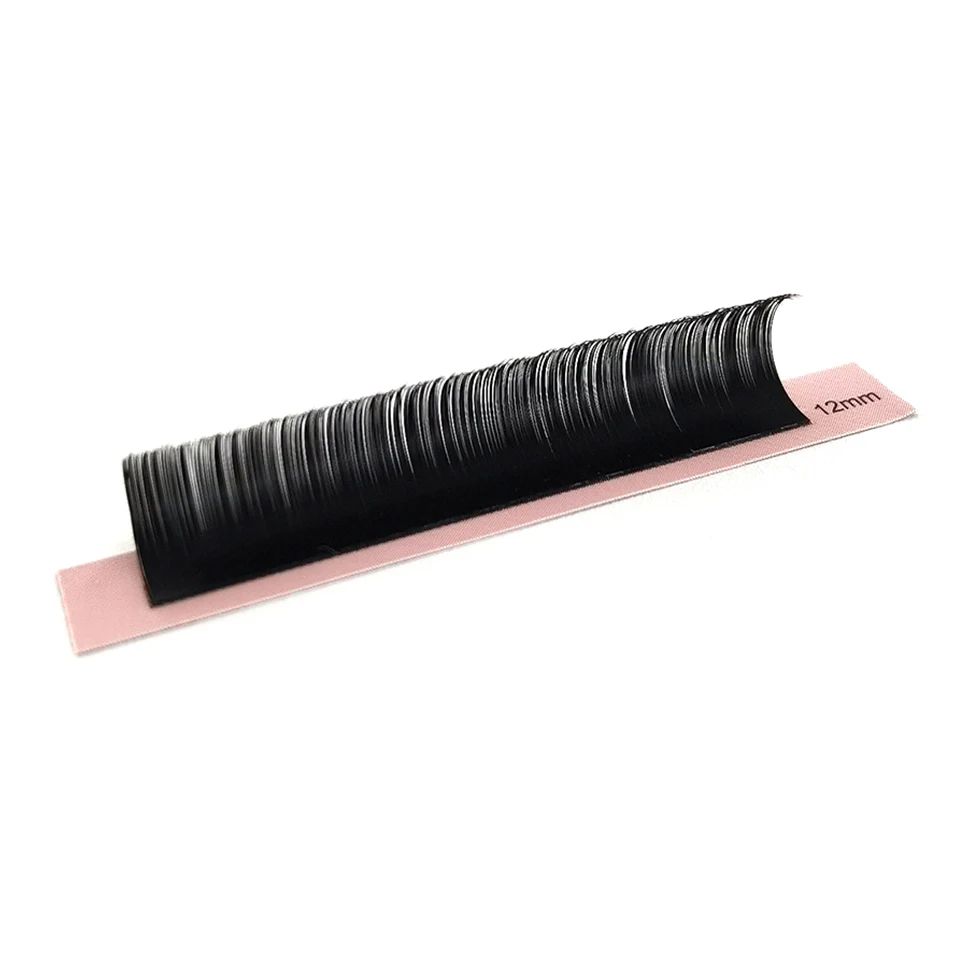 Colorful 25mm Long Individual Lashes Cashmere Classic Eyelash Extension Soft Matte Black Short False Mink Eyelash Extension Cils