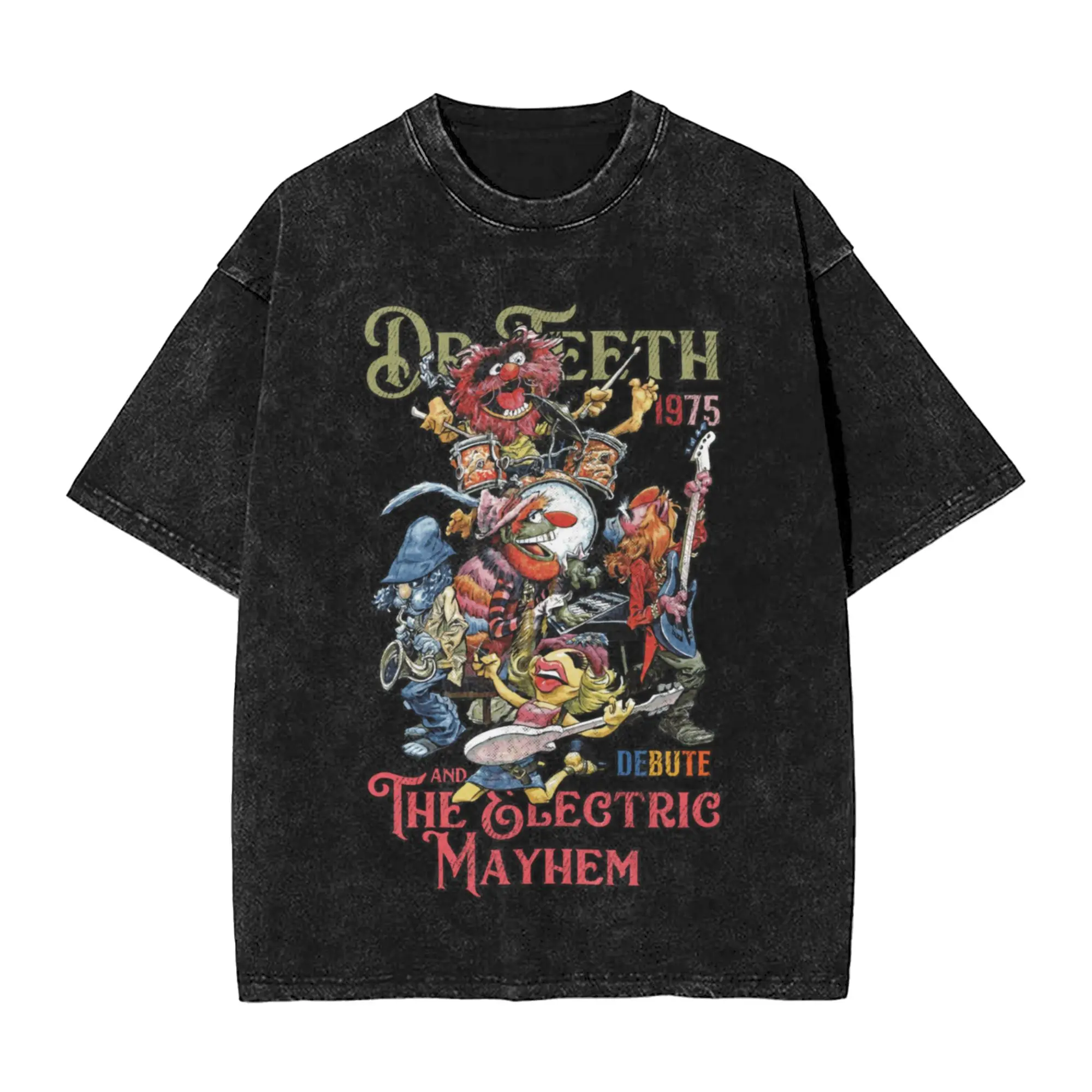 كسر Beaker the Muppets تظهر تي شيرت تي شيرت على طراز هاراجوكو موضة للرجال والنساء ملابس الشارع الشهير الصيف بلايز تيز