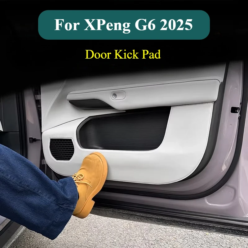 

For XPeng G6 2025 Car Door Kick Pad Scratch-Resistant Auto Door Protector Pad