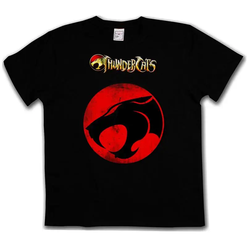 Vintage Thundercats Logo camiseta Thundera serie de televisión cómic dibujos animados culto
