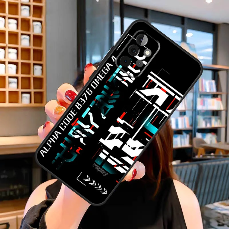 Punk Cool Art Hülle für Samsung Galaxy A13 A36 A56 A23 A52 A32 A12 A54 A34 A14 A16 A26 A33 A53 A15 A35 A55