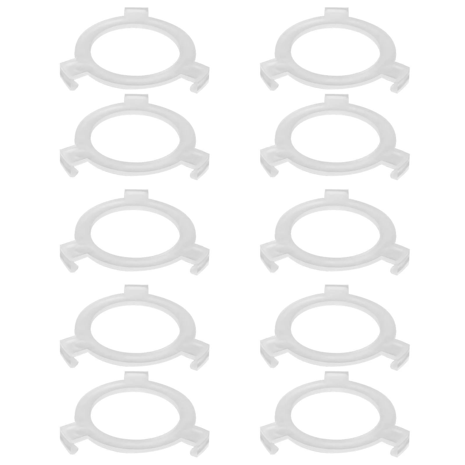 

10Pcs Light Bulb Converter Socket High Thread Matching LED Light Adapter Ring for E27 E26 Base Transfer Small Lightweight Easy