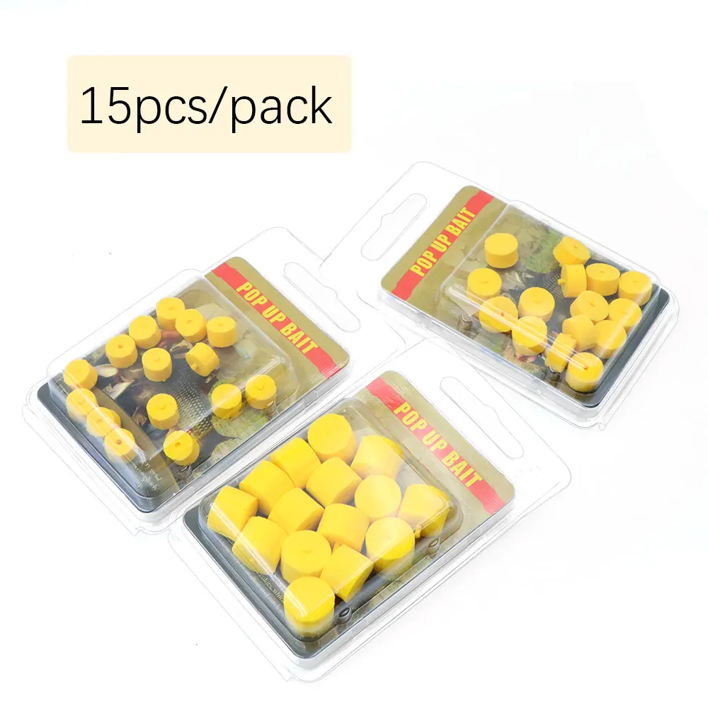 15 قطعة طريقة طعم صيد سمك الشبوط المغذية المنبثقة المغلي للشعر تلاعب الصيد اكسسوارات روني تلاعب الكارب الخشنة محطة معالجة