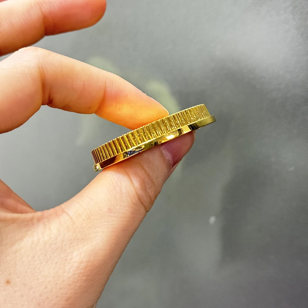 Hecho para Bandai Legacy Ranger Morpher, accesorio de Cosplay Legacy TURBO Power Coin Gold Ranger