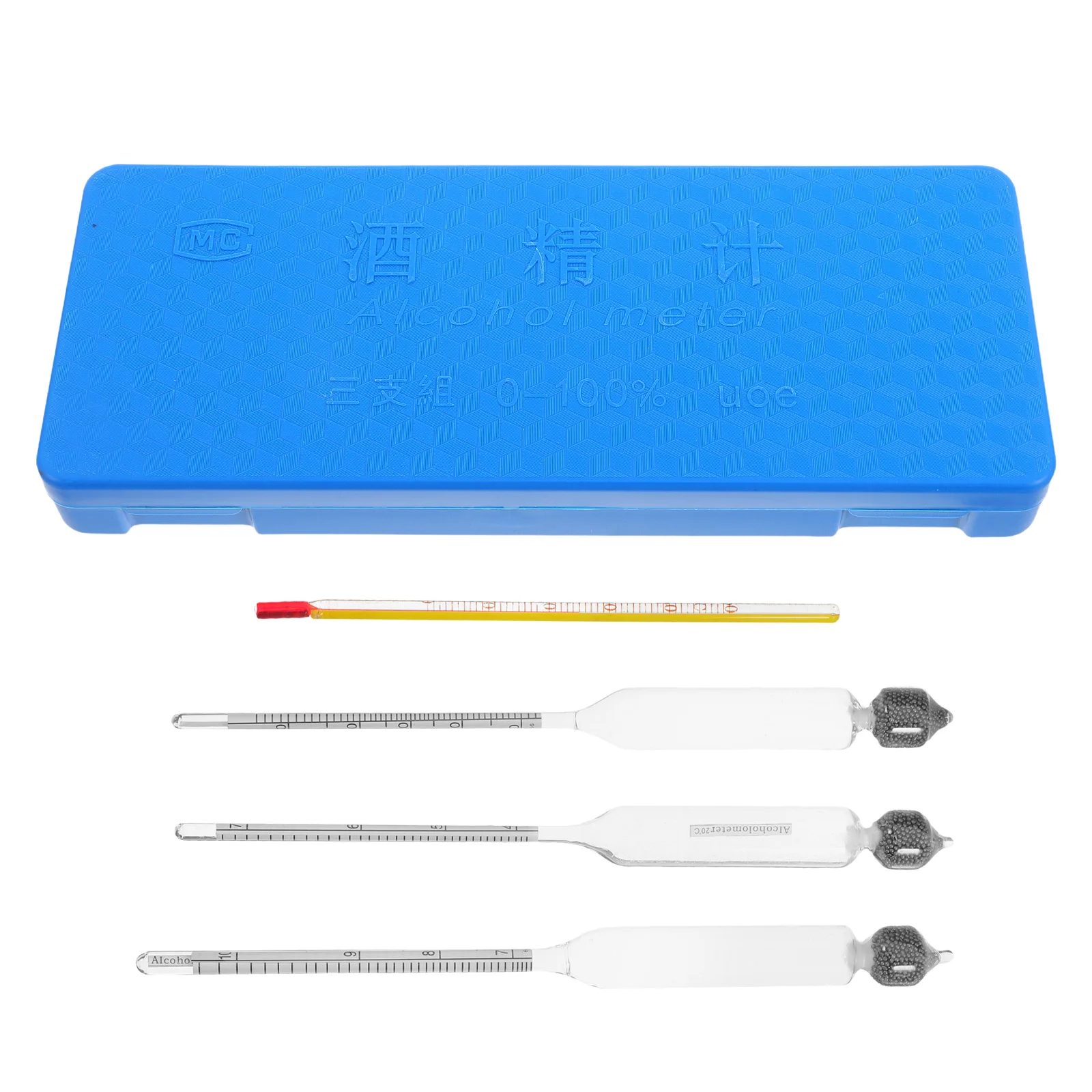 

1Set Triple Scale Hydrometer Home Brew Winemaking Accurate Alcohol Tester Reusable Design Alcohol Content Measurer
