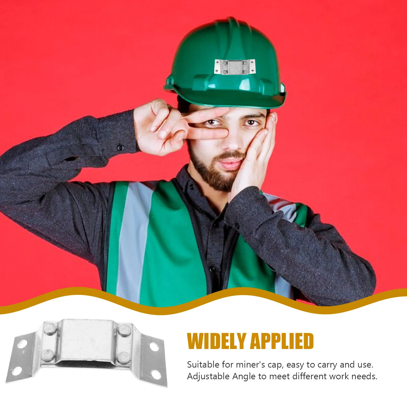 

Комплект из 2 держателей для фонарика на каску, крепление для налобного фонаря, основание для фонарика, зажим из алюминиевого сплава, стабильное сменное крепление для налобного фонаря