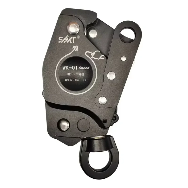 Electric Controlled Descender Rock Climbing Rope Lifting Reducer Retarder Safety Ascender with Ascent Descent Function