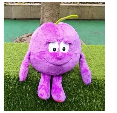 Super Cuute fruits légumes jouets en peluche citrouille aquarelle poire ananas en peluche pour enfants cadeau d'anniversaire de noël