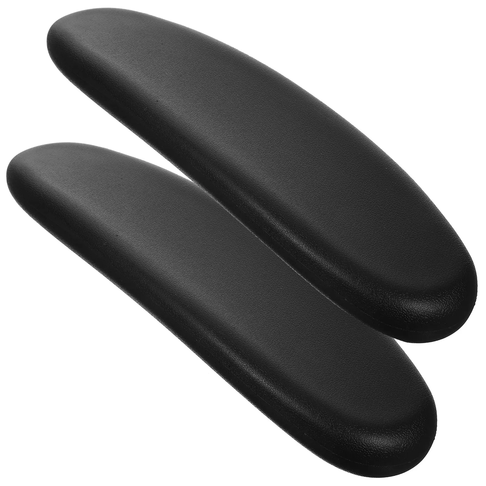 1 Par de Almofadas de Espuma PU para Apoio de Braço de Cadeira de Escritório, Substituição Ergonômica de Almofada, Suporte Macio para Cadeiras Giratór