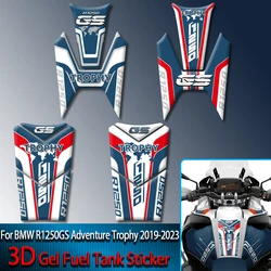 For BMW R1250GS Adventure Trophy Fuel Tank Sticker 2019 2020 2021 2022 2023 3D Gel Sticker Fuel Tank Pad Protection Decals