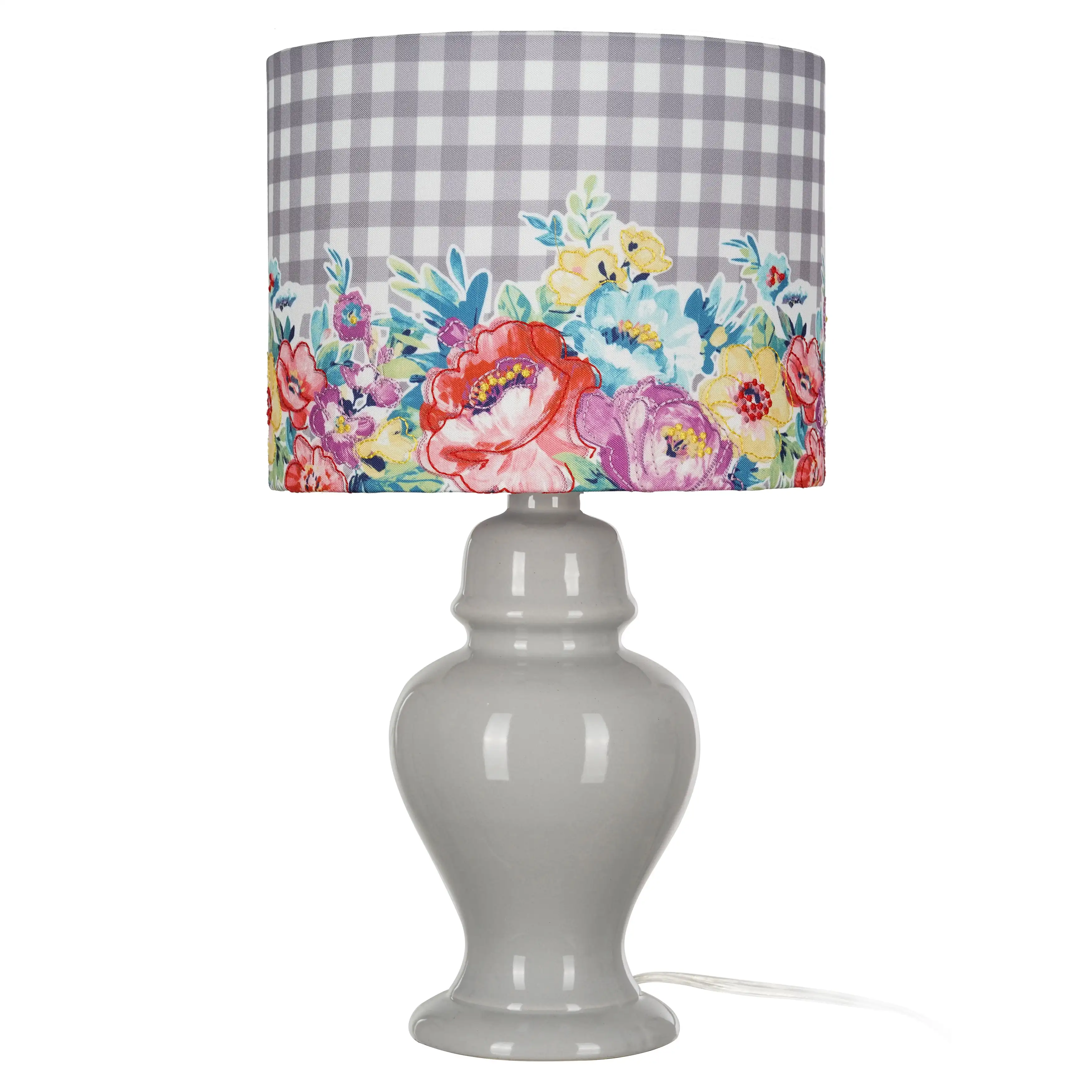 

Sweet Romance Table Lamp, Grey Finish