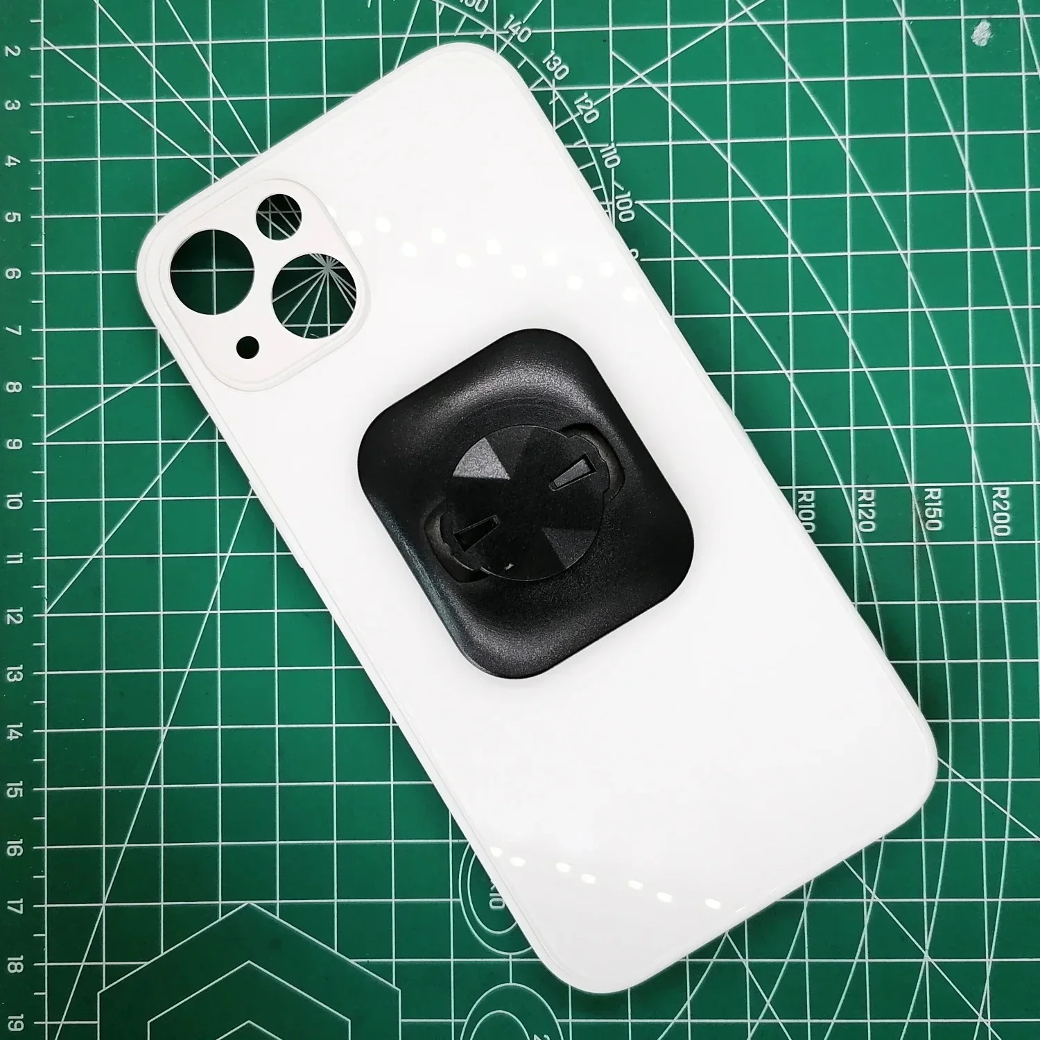 غطاء خلفي زجاجي من البولي يورثين الحراري للهاتف الخلوي ، حقيبة الدراجة مع محول ، SRAM ، GARMIN ، foubiyer ، BRYTON ، GUB Bike Mount ، iPhone 13 ، 14 ، 15