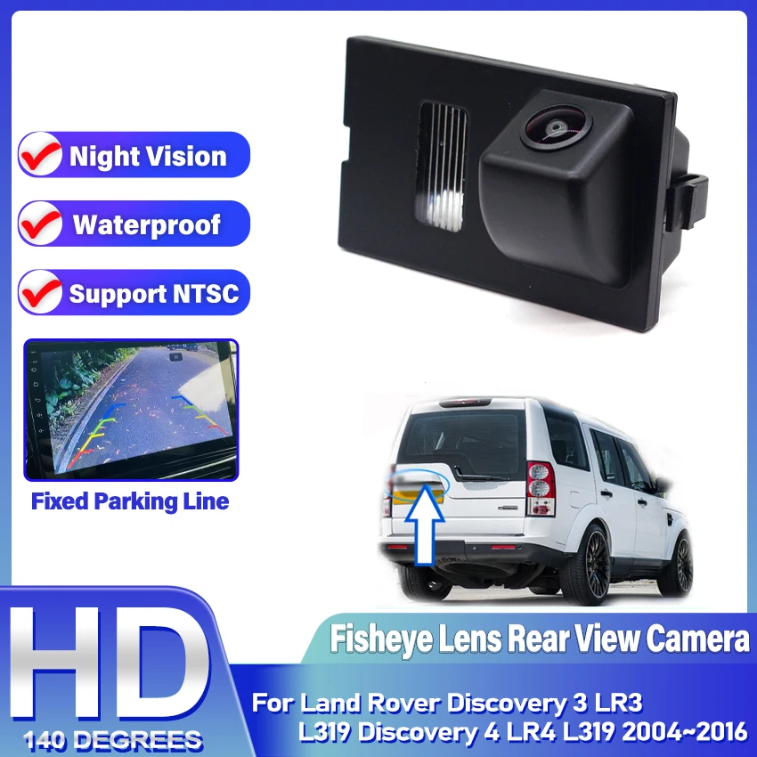 

Rear View Camera For Land Rover Discovery 3 LR3 L319 Discovery 4 LR4 L319 2004~2016 BackUp Reverse Camera License Plate Camera